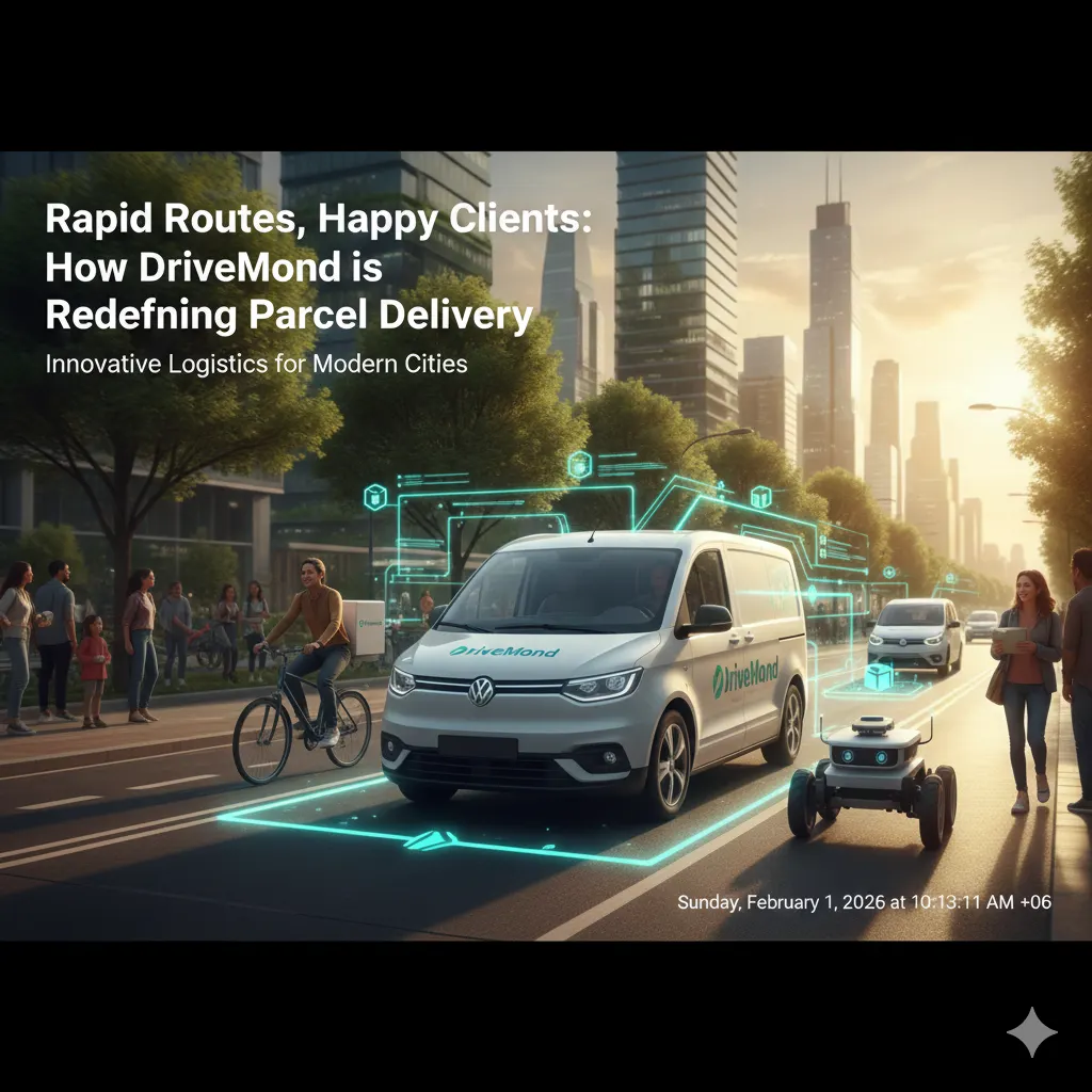  Rapid Routes, Happy Clients: How DriveMond is redefining parcel delivery